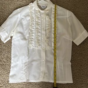 Vintage white blouse